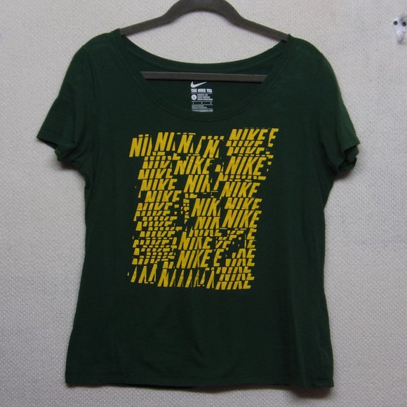 Green Nike Shirt - Picture 1 of 3